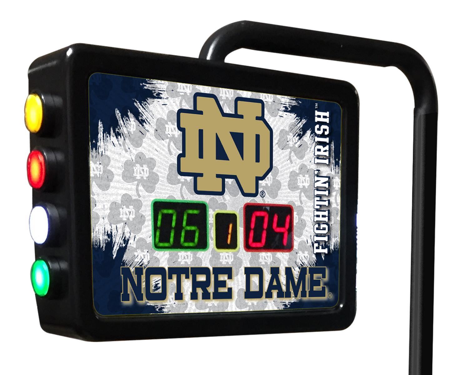 Notre Dame Fighting Irish 12-foot Shuffleboard Table - eTableTennis