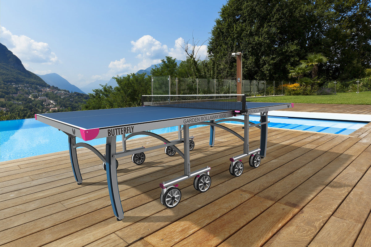 Butterfly Garden 6000 Outdoor Table Tennis Table Butterfly
