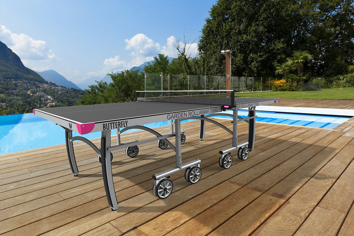 Butterfly Garden 7000 Outdoor Table Tennis Table Butterfly