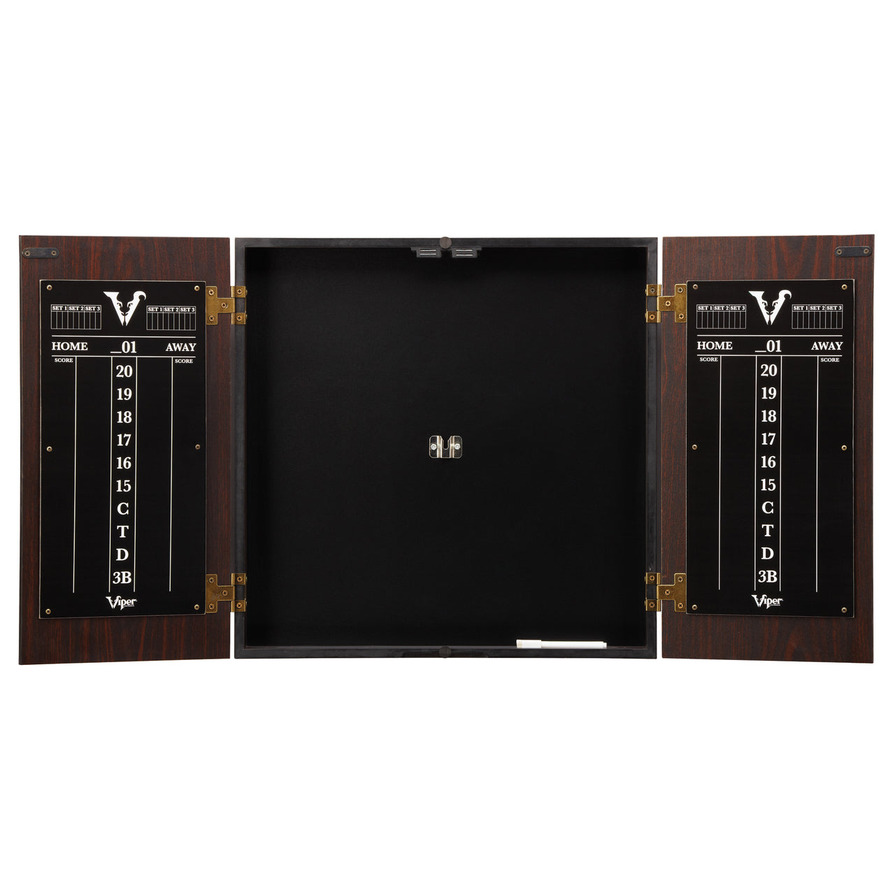 VIPER STADIUM STEEL TIP CABINET & DARTBOARD SET GLD Products