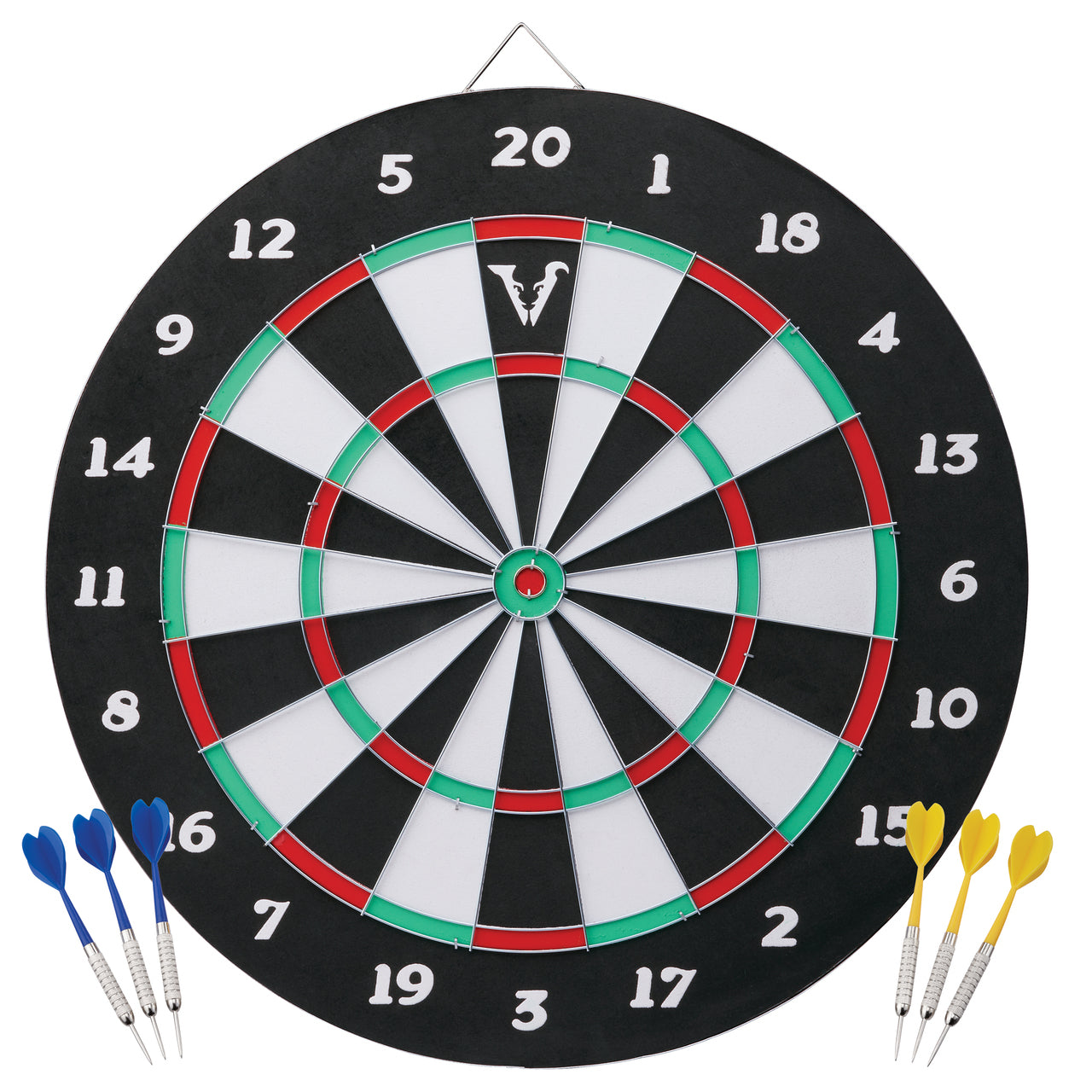 VIPER DOUBLE PLAY COILED BRISTLE DARTBOARD GLD Products