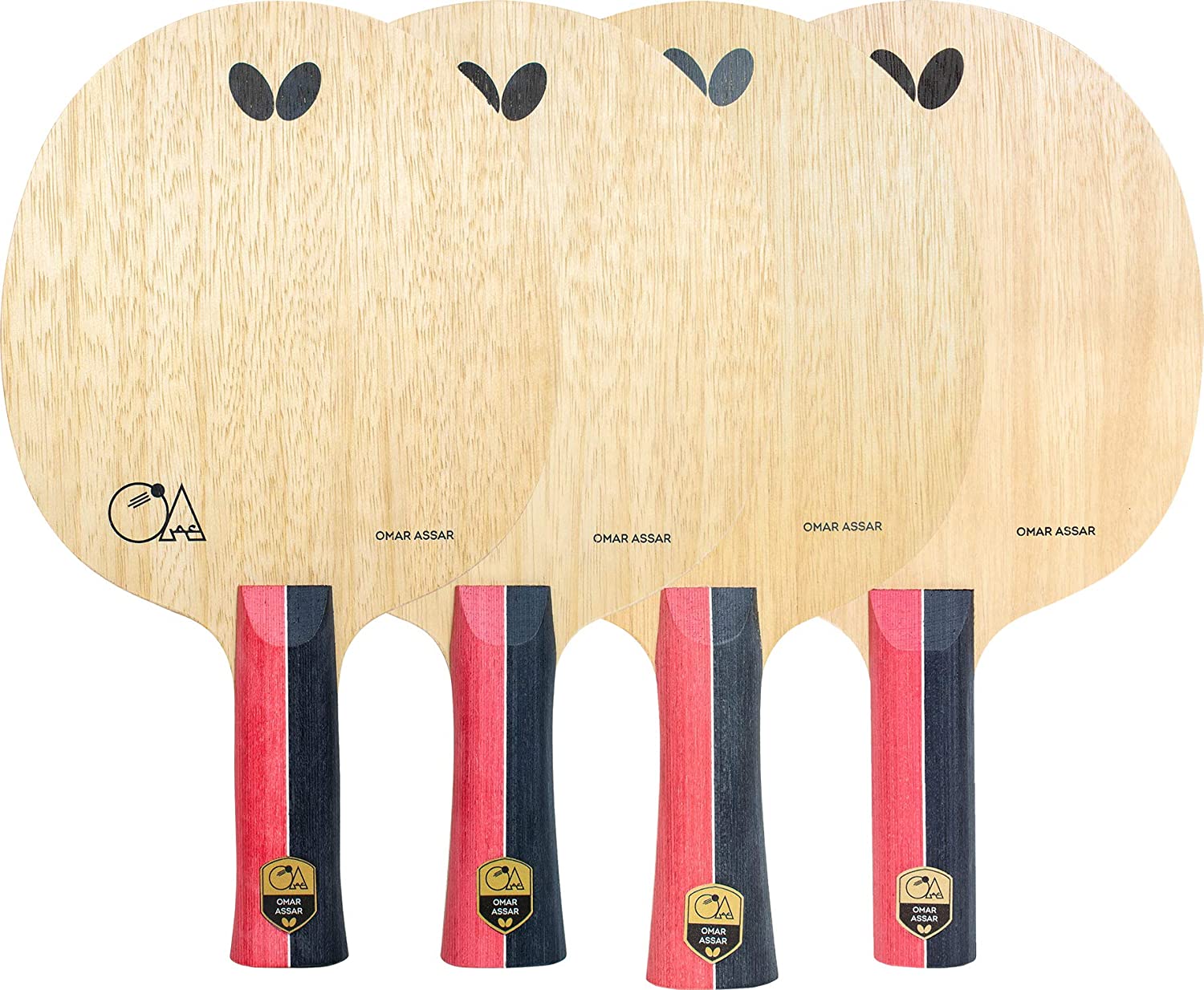 Butterfly Omar Assar Offensive Table Tennis Blade Butterfly