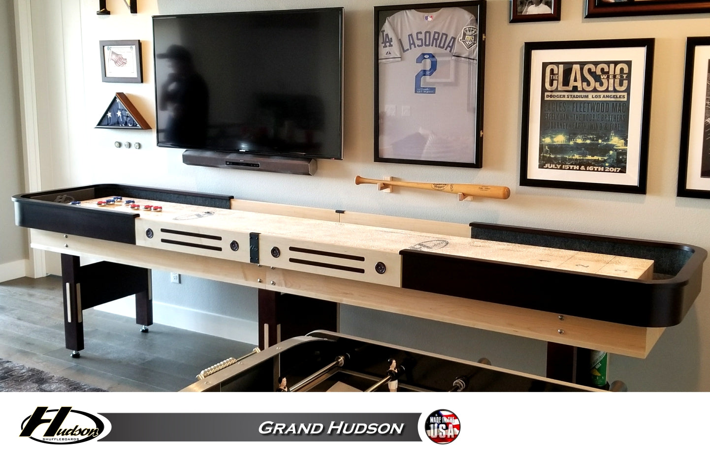 Grand Hudson Shuffleboard Table Hudson Shuffleboards