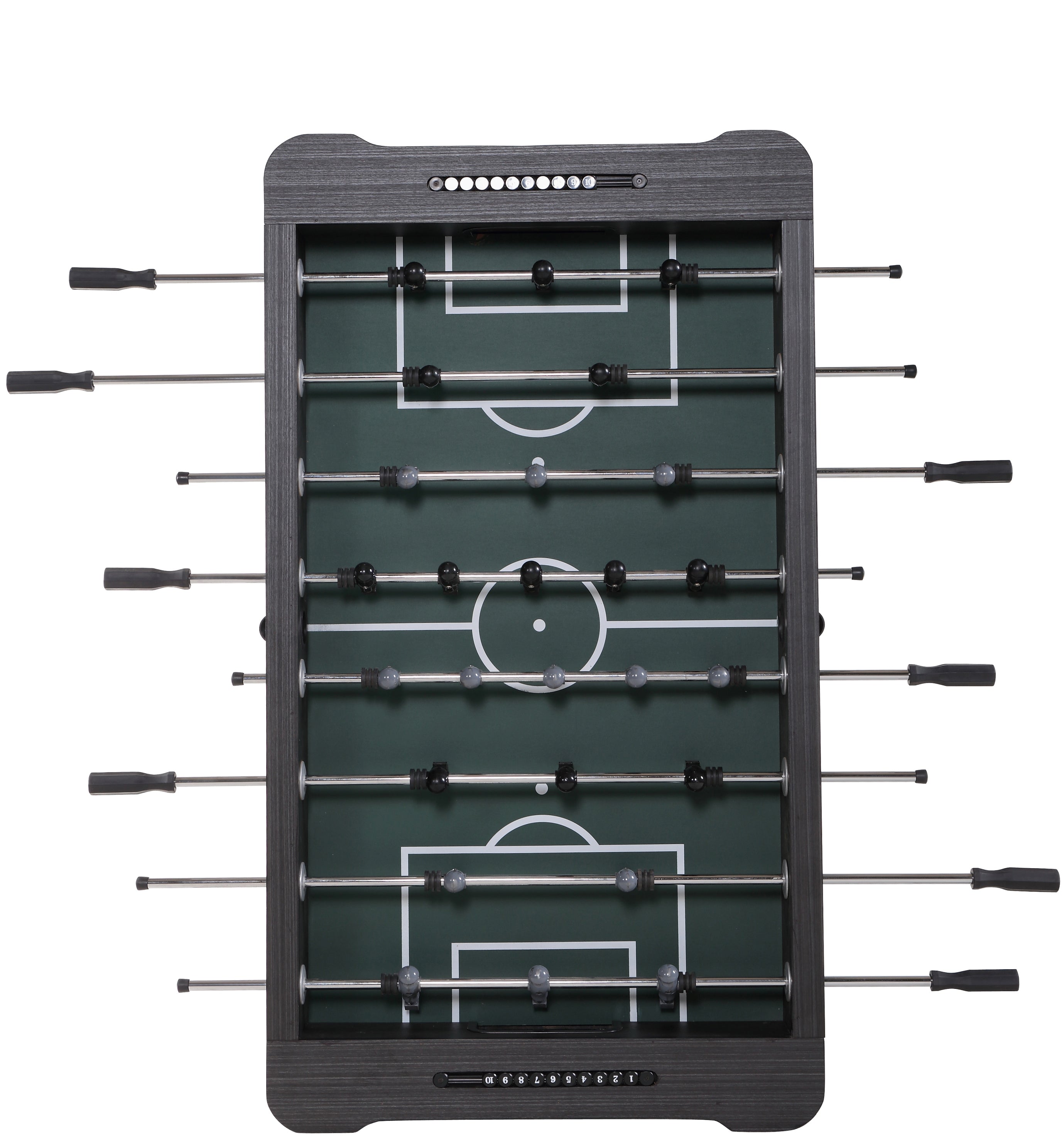 Regulation Size Greyson Foosball Table with Ball Return & Leg Levelers Sport Squad