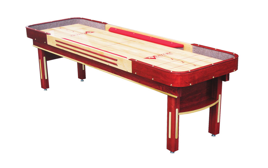 Venture 9' Grand Deluxe Bank Shot Shuffleboard Table Venture