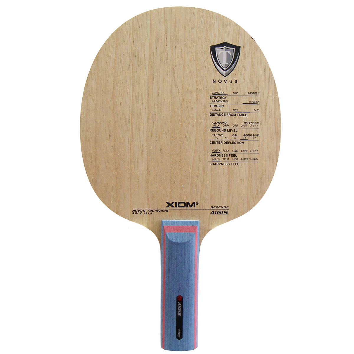 XIOM Aigis Defensive Table Tennis Blade Xiom