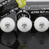 GEWO 40+ Ultra SLP 3-Star Seamless White Table Tennis Balls (3 count) Gewo