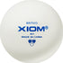 Xiom Bravo 40+ ABS 3-Star White Table Tennis Balls (6 Pack) Xiom