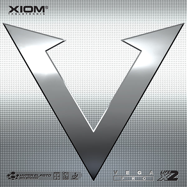 XIOM Vega Pro Table Tennis Rubber Xiom